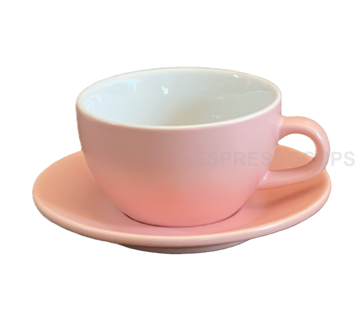 "TULIPANO" 300ml Latte Cups (L) - pink matte